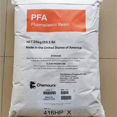 PFA 6502NZ Blow molding grade compression molding resin transfer molding lining applications ——test