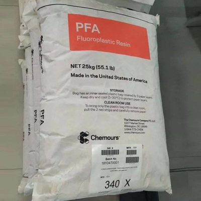 PFA 6502NZ Blow molding grade compression molding resin transfer molding lining applications ——test