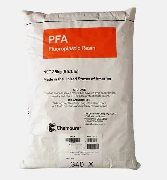 High quality  PFA 6502NZ Blow molding grade compression molding resin transfer molding lining applications