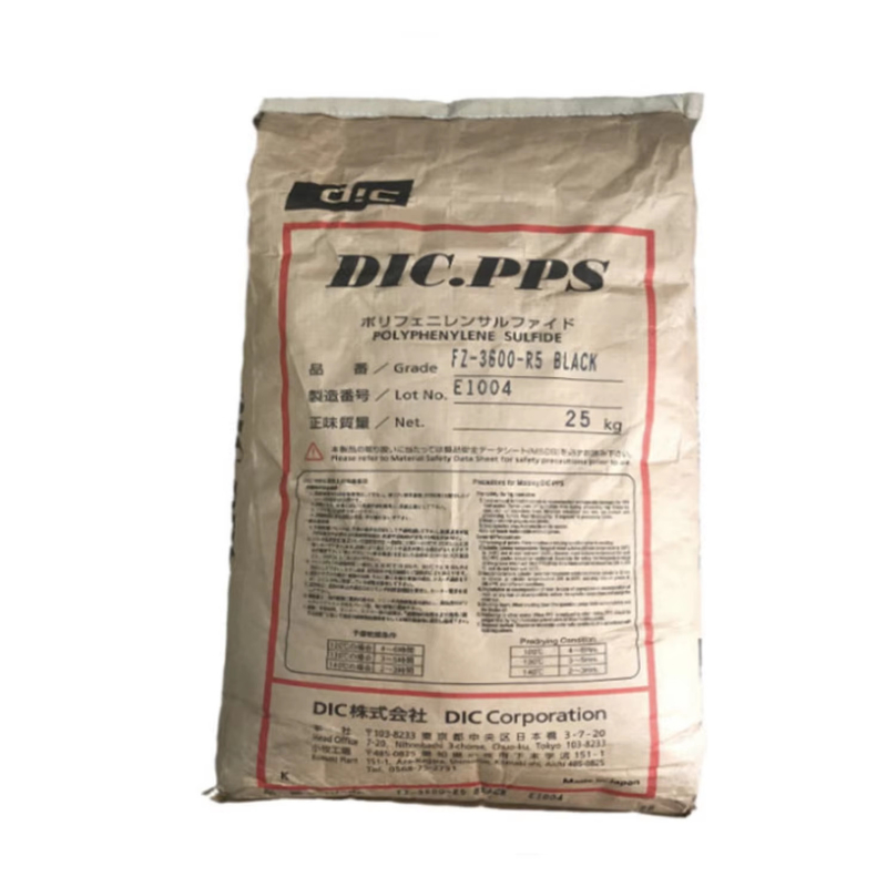 PPS Japan ink FZ-1140-D5 BK high temperature flame retardant grade glass fiber reinforced 40% polymer structure